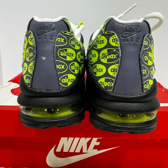 Nike Air Max 95 SE (GS) – Black/Volt/Ash/White – Youth 7Y NIB - Picture 5 of 11